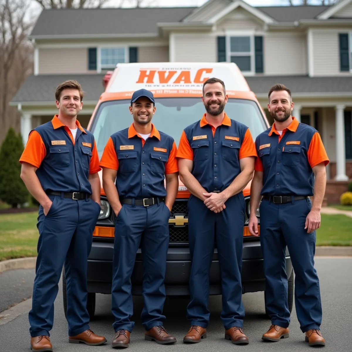 The P&Y Heating and Cooling family team in Gaithersburg, MD