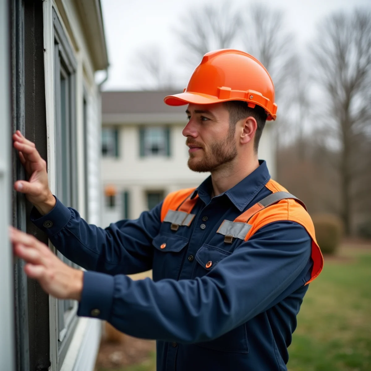 HVAC technician providing service in Middletown, MD